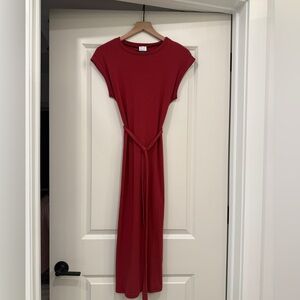 Francesca’s Red Maxi Dress